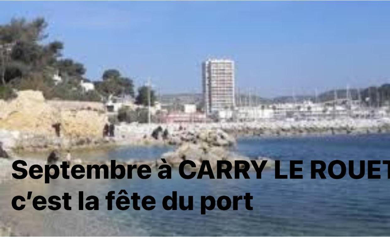 200M De La Plage ,3Mn Du Port A 50M Du Centre Ville Carry-le-Rouet Eksteriør bilde